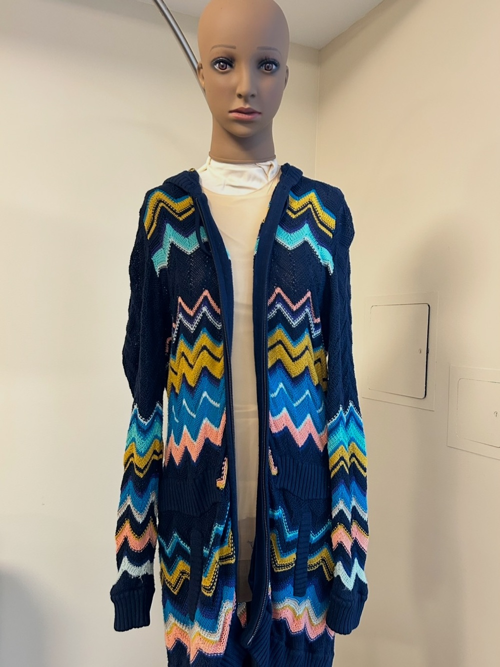 Missoni for Target • Zipup Hoodie Cardigan • XL